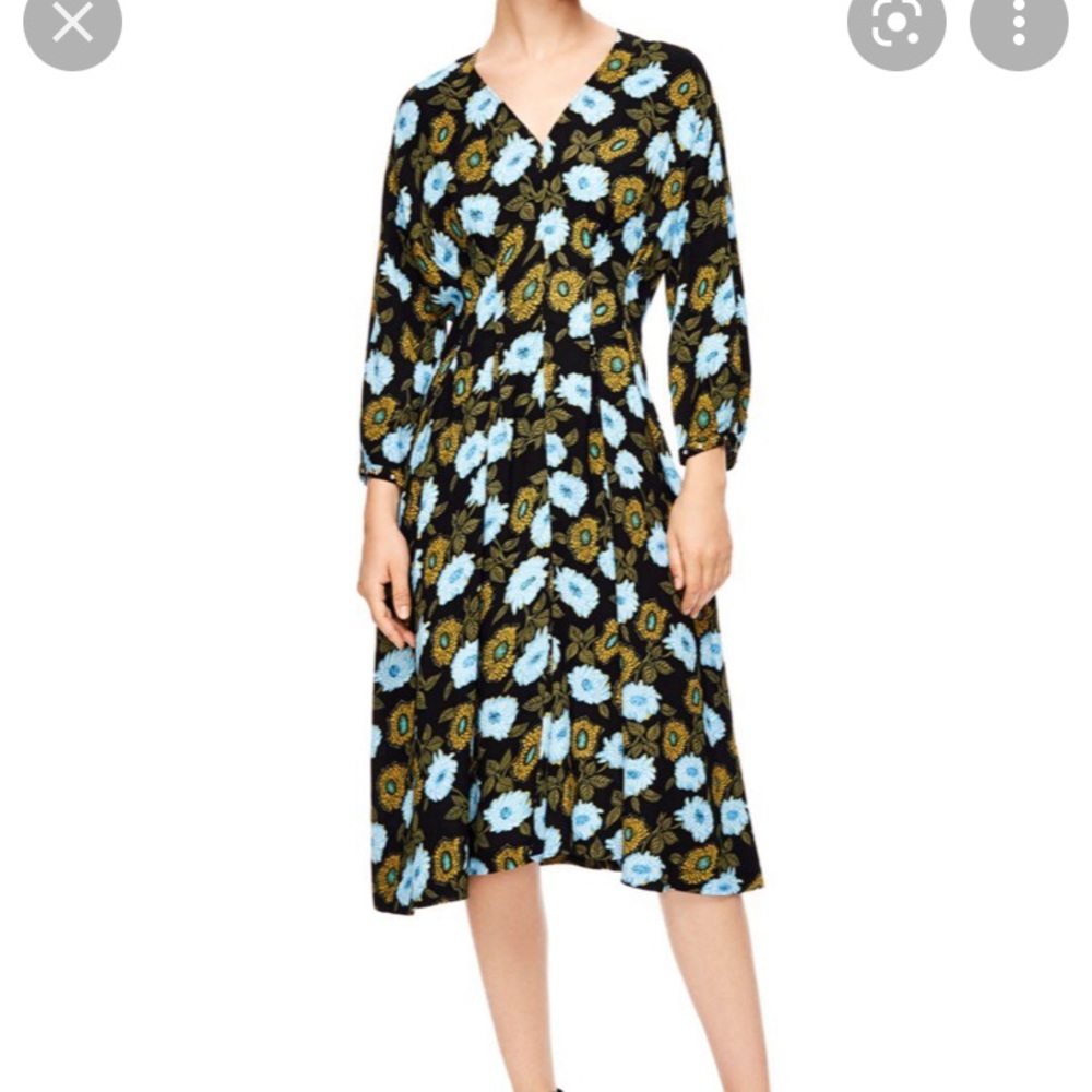 Sandro Paris floral dress!
